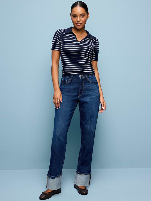 Curvy High-Waisted OG Loose Jeans - Johnnie Mae