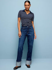 Curvy High-Waisted OG Loose Jeans - Johnnie Mae