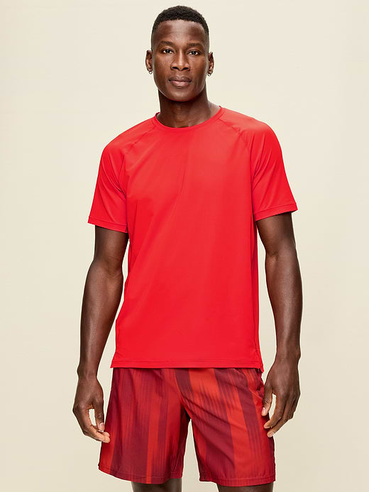 Slim Fit Performance Vent T-Shirt - Mystic Fire