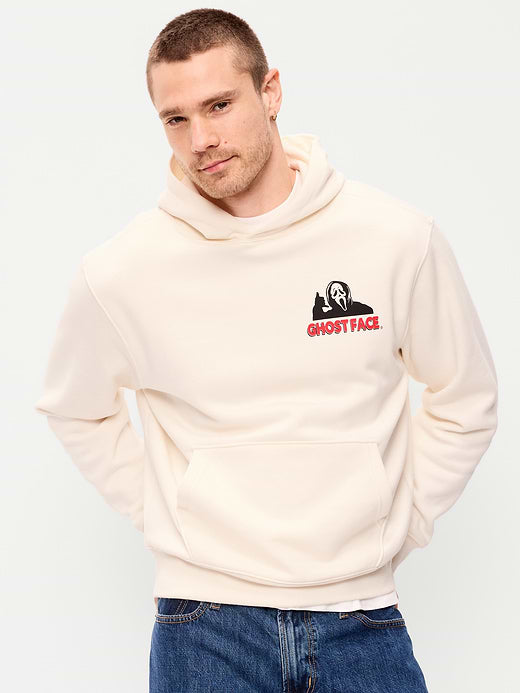 Ghost Face™ Pullover Hoodie - Sea Salt