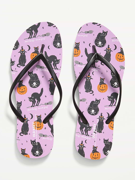 Flip-Flop Sandals (Partially Plant-Based) - Halloween