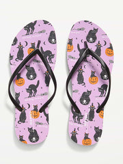 Flip-Flop Sandals (Partially Plant-Based) - Halloween