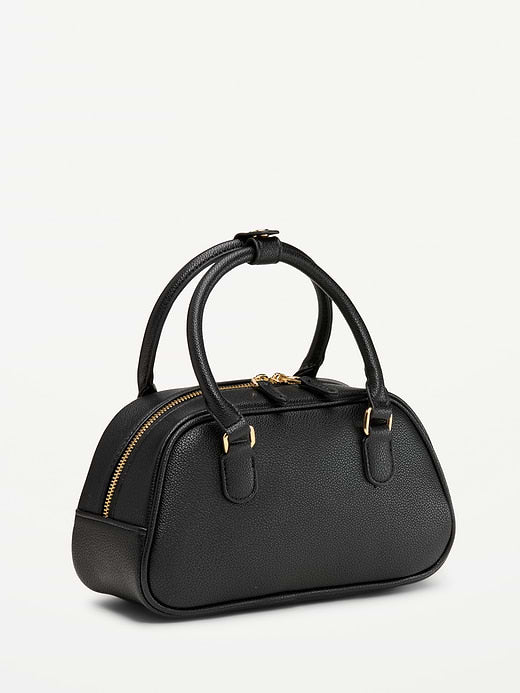 Mini Bowler Bag - Black Jack