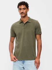 Classic Fit Pique Polo - Heritage Green