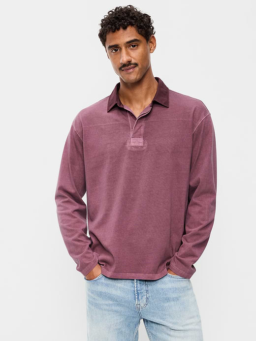 Long-Sleeve Rugby Polo - Ravenswood
