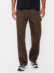 90s Baggy Carpenter Jeans - Brown Camouflage