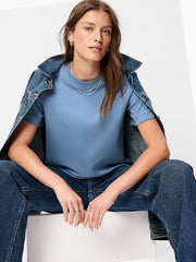 Heavyweight Crew-Neck T-Shirt - Naturalist Blue