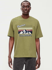 Heavyweight Graphic T-Shirt - Mossed Bark