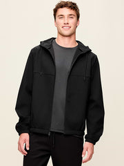 Dynamic Fleece Zip Hoodie - Black Jack