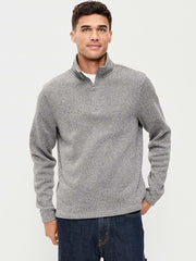 Sweater Fleece Quarter-Zip - In The Navy