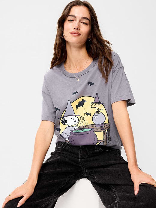 Peanuts™ Snoopy Oversized Tunic T-Shirt - Shooting Star
