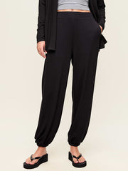Oversized Bounce Lite Bubble Joggers - Black Jack