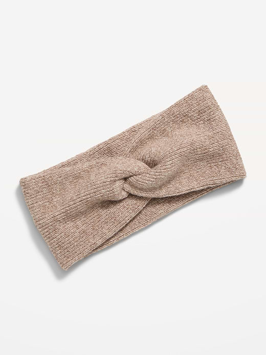 Active Twist-Front Headband - Neutral