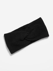 Active Twist-Front Headband - Black Jack