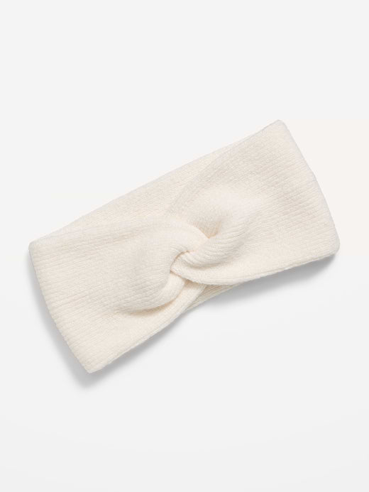 Active Twist-Front Headband - Creme De La Creme
