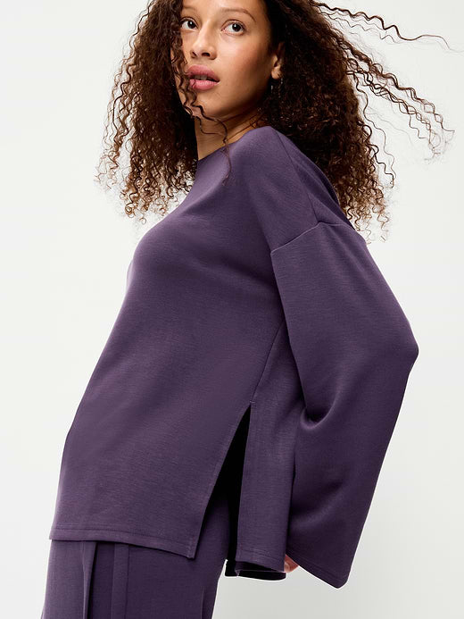 Bounce Lite Oversized Bell-Sleeve Tunic - Nebula