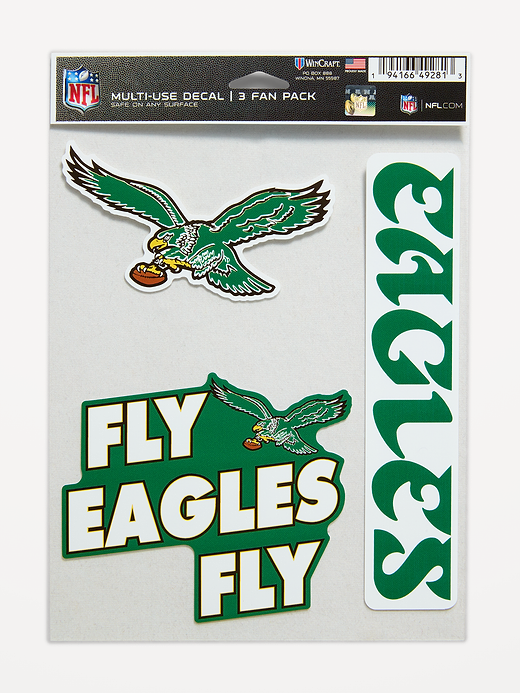 WinCraft® Philadelphia Eagles 3-Pack Multi-Use Decals - Philadelphia Eagles