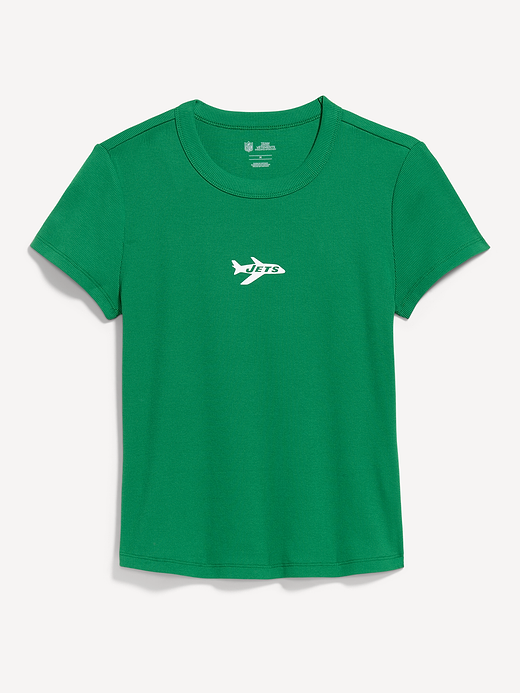 New York Jets Snug Crop T-Shirt for Women - New York Jets
