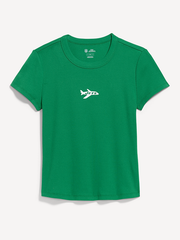 New York Jets Snug Crop T-Shirt for Women - New York Jets