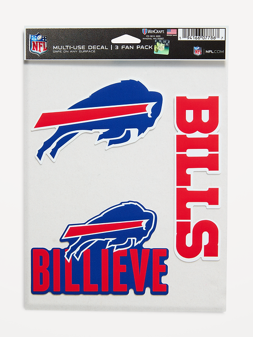 WinCraft® Buffalo Bills 3-Pack Multi-Use Decals - Buffalo Bills