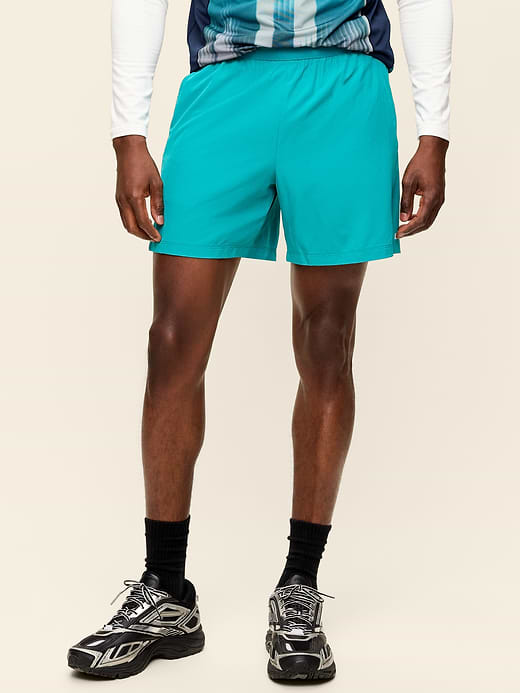 Performance Vent Run Shorts -- 5-inch inseam - Deepest Water