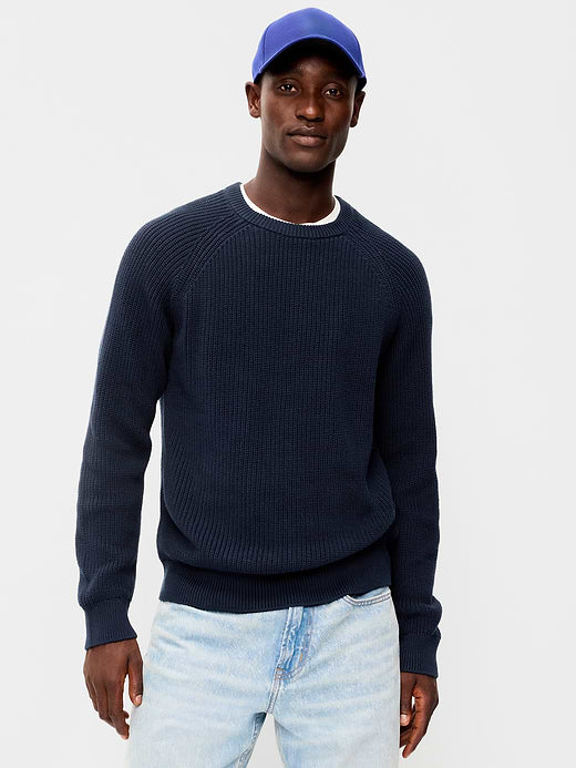 Crew-Neck Sweater - In the Navy