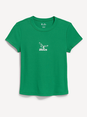 Philadelphia Eagles Snug Crop T-Shirt for Women - Philadelphia Eagles