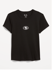 San Francisco 49ers Snug Crop T-Shirt for Women - San Francisco 49ers