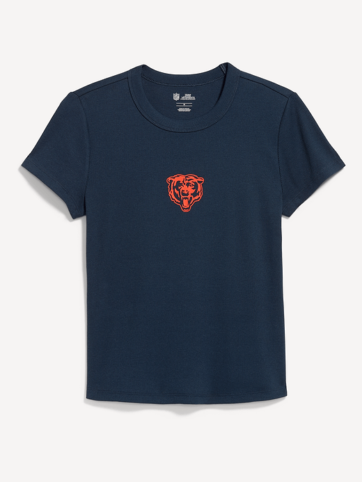 Chicago Bears Snug Crop T-Shirt for Women - Chicago Bears