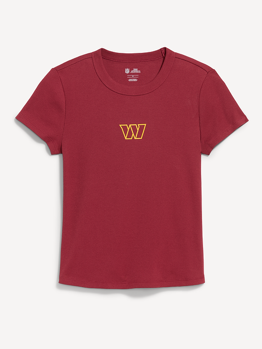 Washington Commanders Snug Crop T-Shirt for Women - Washington Commanders
