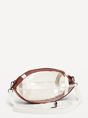 Clear Football Tote Bag - Clear