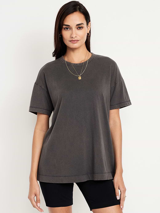Oversized EveryWear Tunic T-Shirt - Panther