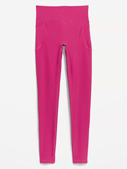 Extra-High Waisted PowerSoft Boundless Full-Length Pocket Leggings - Dragonfruit