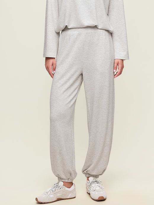 Oversized Bounce Lite Bubble Joggers - Light Gray Heather