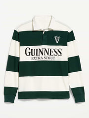 Guinness® Striped Rugby Polo - Forest Canopy