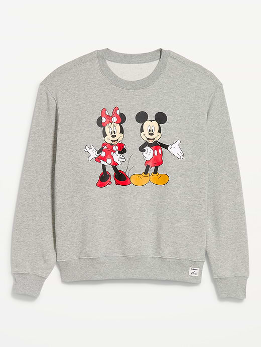Disney© Oversized Graphic Sweatshirt - Heather Gray
