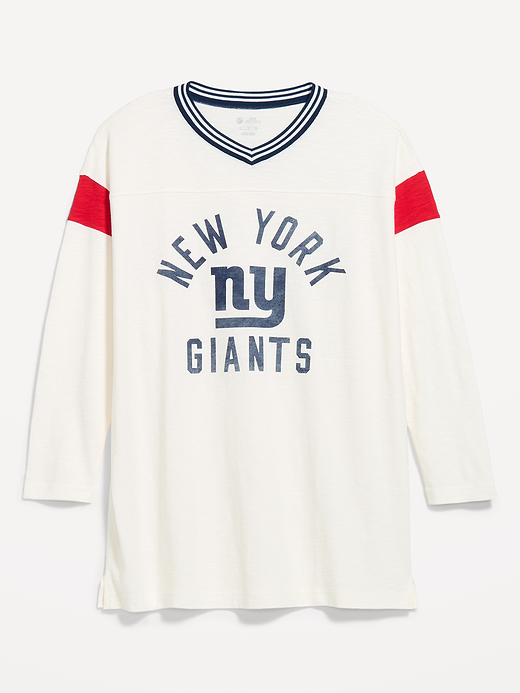 New York Giants Oversized Mini Football Dress for Women - New York Giants