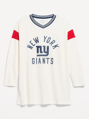 New York Giants Oversized Mini Football Dress for Women - New York Giants