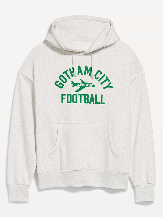 New York Jets Oversized Pullover Hoodie for Adults - New York Jets