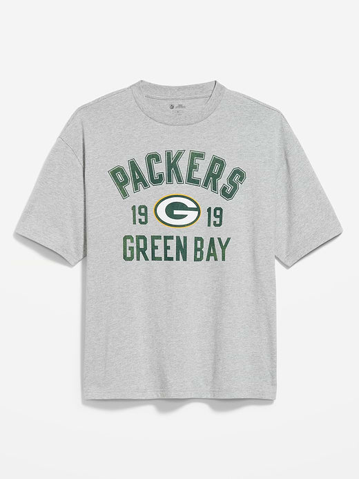 Green Bay Packers Oversized Graphic T-Shirt for Men - Green Bay Packers