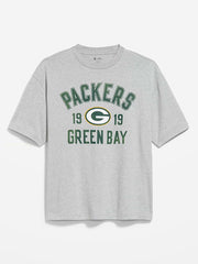 Green Bay Packers Oversized Graphic T-Shirt for Men - Green Bay Packers