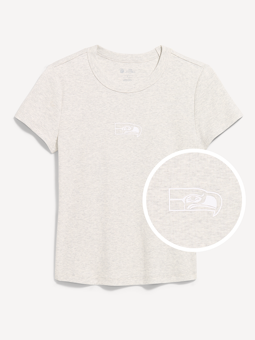 Seattle Seahawks Snug Crop T-Shirt for Women - Seattle Seahawks