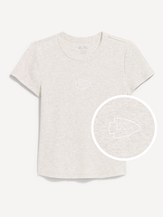 Kansas City Chiefs Snug Crop T-Shirt for Women - Kansas City Chiefs