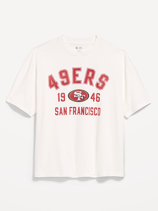 San Francisco 49ers Oversized Graphic T-Shirt for Men - San Francisco 49ers