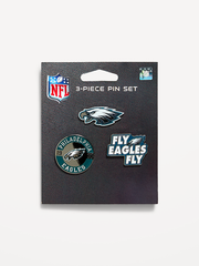 WinCraft® Philadelphia Eagles 3-Pack Collector Enamel Pins - Philadelphia Eagles