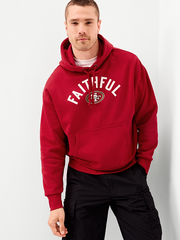 San Francisco 49ers Oversized Pullover Hoodie for Adults - San Francisco 49ers