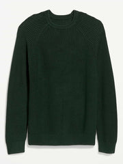 Crew-Neck Sweater - Forest Canopy