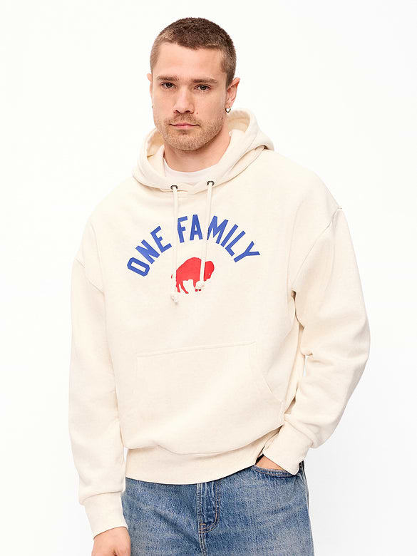 Buffalo Bills Oversized Pullover Hoodie for Adults - Buffalo Bills