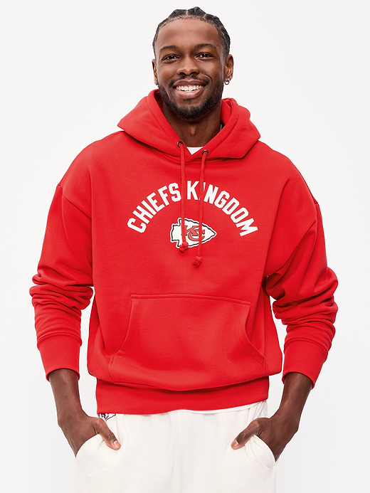 Kansas City Chiefs Oversized Pullover Hoodie for Adults - Kansas City Chiefs