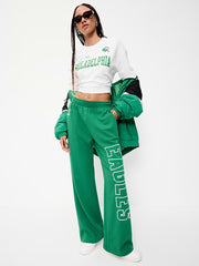 Philadelphia Eagles High-Waisted SoComfy Wide-Leg Sweatpants for Women - Philadelphia Eagles